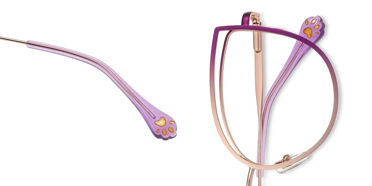 Judy116 Farbe Auswählen: Gold, Lila (C5) – Bild 5